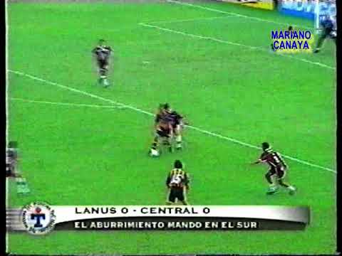 Lanus 0 Rosario Central 0 - Cl. 2002 - Fecha 1