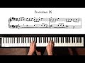 Bach Prelude and Fugue No.9 Well Tempered Clavier, Book 1 with Harmonic Pedal