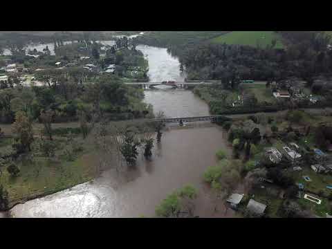 Desborde del Río Carcarañá en Timbúes Santa Fe