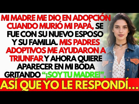 Mi madre me dio en adopción tras la muerte de papá y eligió a su nuevo marido y su familia.