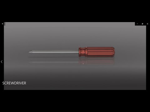 HOW TO MAKE A SCREWDRIVER IN FUSION 360 || MR.FUSION 360 ||