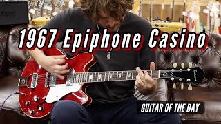 Video thumbnail for 1967 Epiphone Casino Cherry | Guitar of the Day by Normans Rare Guitars