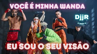 Wanda e Viso - wandavision Brega Funk Paredo