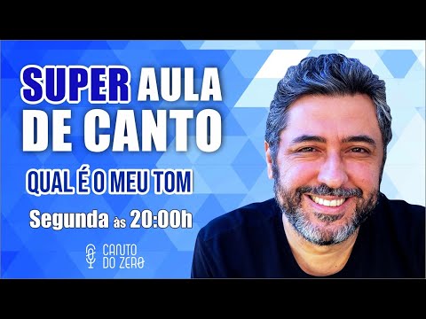 🔴 SUPER AULA DE CANTO - Qual é o Meu TOM? 👈