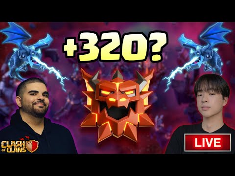 Getting Coached LIVE By An Electro Dragon Pro AGAIN! (Clash Of Clans LIVE) - Vertical