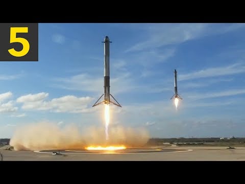 Top 5 Amazing SpaceX Landings