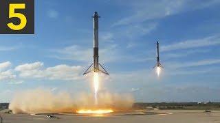 Top 5 Amazing SpaceX Landings