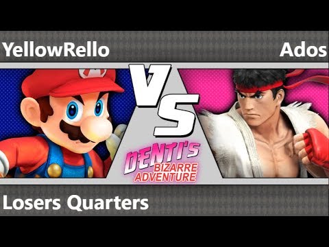 DBA 7 - MTG SWG | YellowRello (Mario) vs Ados (Ryu) Losers Quarters - Smash 4