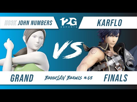 BrookLAN Brawls 63 - Ho3K | John Numbers (Wii Fit Trainer) v. Karflo (Chrom) - Grand Final