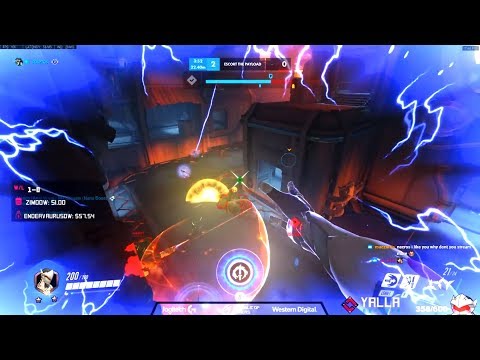 NECROS INSANE NANO GENJI! [ OVERWATCH SEASON 17 TOP 500 ]