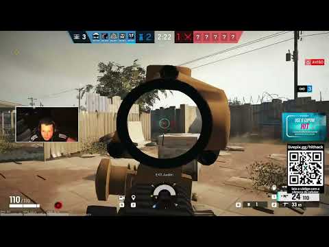 Q TELINHA HORROROSA HITAO! PINOU TUDO MAS PELO MENOS PEGOU A KILL-MELHORES MOMENTOS RAINBO SIX SIEGE