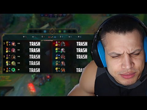 THESE EU PLAYERS ARE TRASH | TYLER1 EU Placements 5 of 10