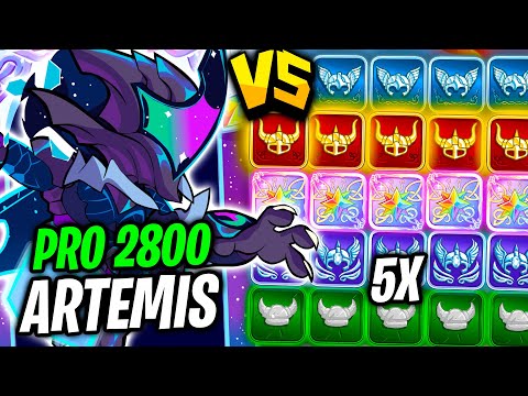 Pro Valhallan Artemis vs 5x Every Rank Until He Loses