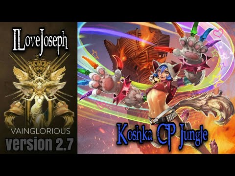 ILoveJoseph | Koshka CP Jungle - Vainglory hero gameplay from a pro player