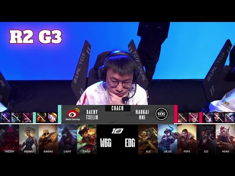 EDG vs WBG - Game 3 | LPL Regional Qualifier for Worlds 2023 | Edward Gaming vs Weibo Gaming G3 full