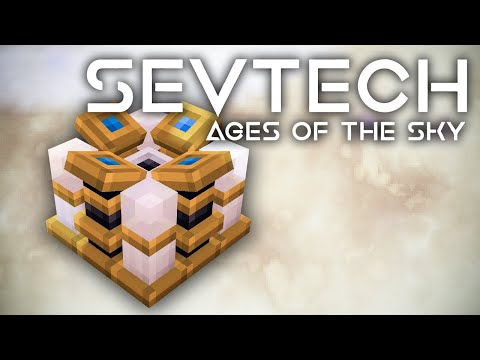 SevTech Ages of the Sky Ep18 Ore Excavation BABY