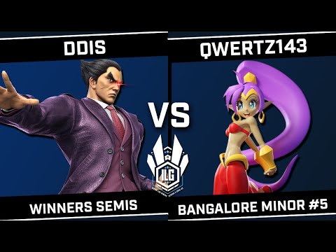 DDIS (Kazuya) vs qwertz143 (Mii Gunner) - ILG Bangalore Minor #5