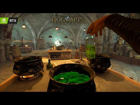 [4K] Day in the Life of a Hogwarts Student | First-Person Ambience