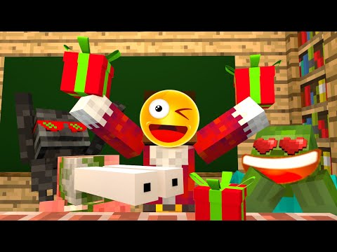 MONSTER SCHOOL - FUNNY CHRISTMAS GIFTS - MINECRAFT ANIMATION