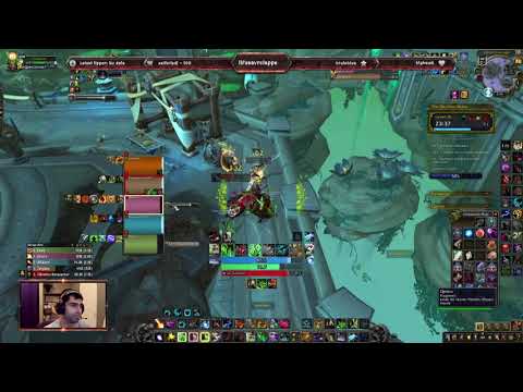 Only 200 people in the WORLD have healed this! Resto druid POV Necrotic Wake +16, over 8K HPS!