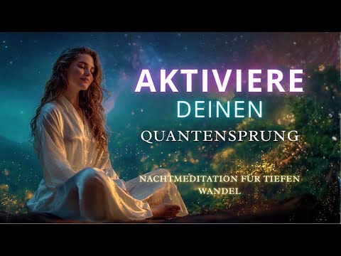 Quantensprung über Nacht 🌌 Manifestiere deine Wünsche im Schlaf | Traumzeit