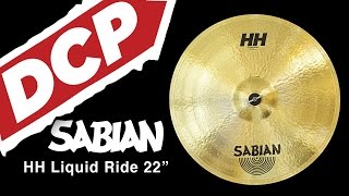 Video thumbnail for Sabian HH Liquid Ride Cymbal 22" 2730 grams by Drum Center of Portsmouth