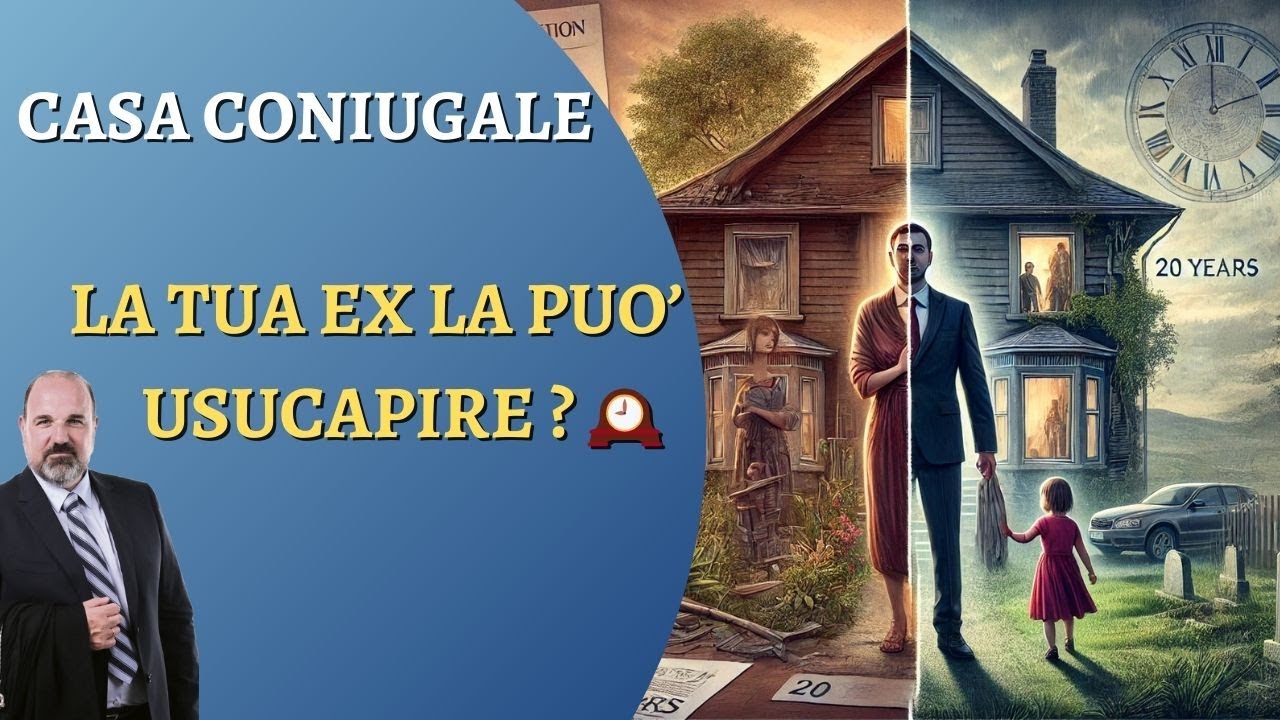 La tua ex può USUCAPIRE la CASA CONIUGALE?