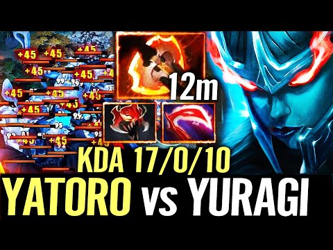 🔥 YATORO Phantom Assassin 12min Fury Desolator + MoM — Invincible 17/0/10 vs OG Yuragi Dota 2 Pro