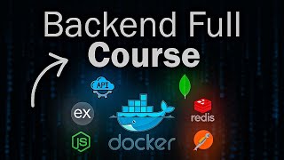 Download the video "Backend Full Course in 2025 | Docker, Redis, MongoDB, NodeJS & ExpressJS"