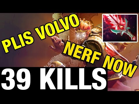 PLIS VOLVO, NERF NOW!!! - GH-GOD Plays Monkey King - 39 KILLS - Dota 2