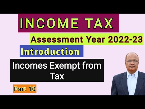 Income Tax I Assessment Year 2022 23 I Introduction of the subject I Hasham Ali Khan I
