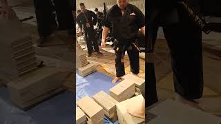 Justin Fv of team Canada incredible 5 unspaced concrete stomp World Record