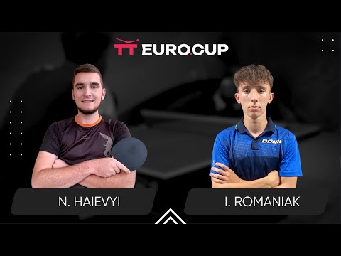 15:30 Nazarii Haievyi - Ivan Romaniak 14.08.2024 TT Euro.Cup Ukraine Master. TABLE 3