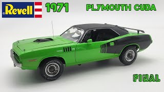 Revell 1971 Plymouth Hemi Cuda (final review)