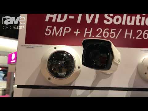 CEDIA 2017: LTS Displays HD-TVI Starlight Turret Camera 5MP