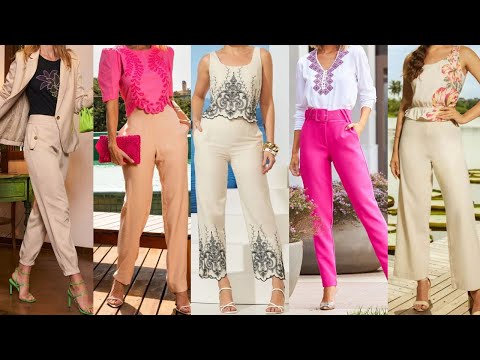 Moda mujer 2024  ROPA DE MODA PARA SEÑORAS DE ESTILO CASUAL SENCILLO Y ELEGANTE