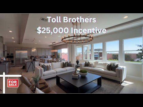 Luxury Toll Brothers Home For Sale Las Vegas - Rubino 3,556 sqft - 4-5 BD #realestate #homesforsale