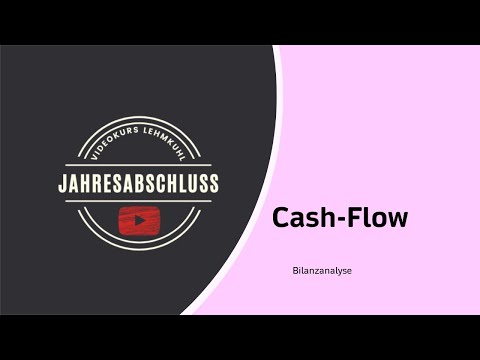 JA Folge 16 - Jahresabschluss - Erfolgsrechnungsanalyse - Cashflow