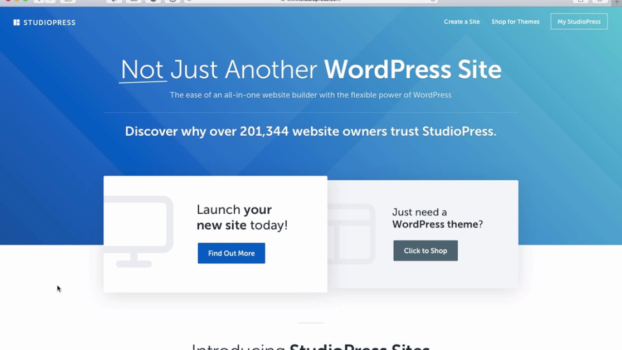 StudioPress Sites - First Look