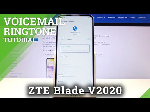 How to Enable Voicemail Notifications in ZTE Blade v2020 – Allow Voicemail Notifications