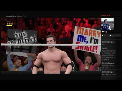 WWE 2K17 My Career Mode Stream Pt20: SummerSlam