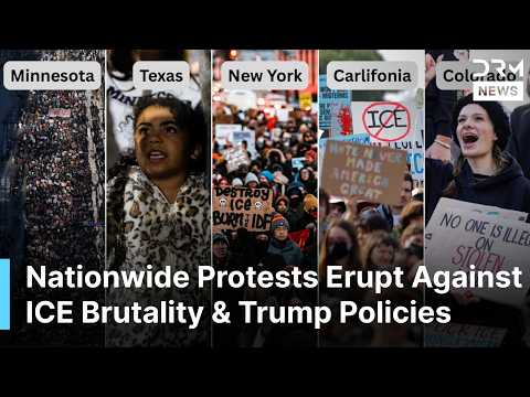Nationwide Rage: Massive Protest After ICE Killings Of Alex Pretti And Renee Good | DRM News | AC1F