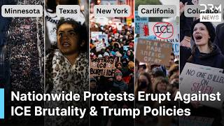 Nationwide Rage: Massive Protest After ICE Killings Of Alex Pretti And Renee Good | DRM News | AC1F