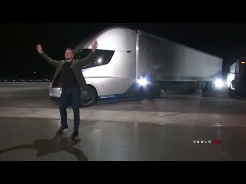 Teslas superlastbil ska revolutionera branschen - Nyheterna (TV4)