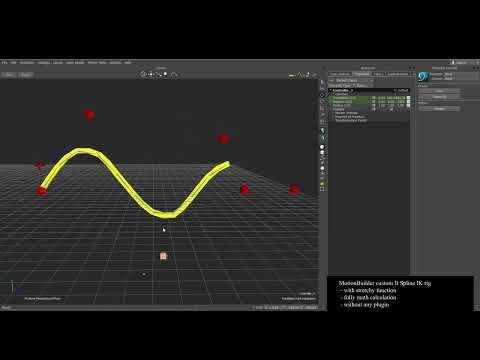 MotionBuilder cubic B-Spline rig
