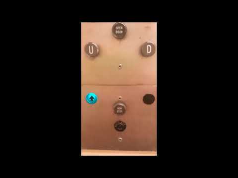 2015 VIDEO: 1940's Otis Black Button Elevator at 284-286 Wall St in Kingston, NY