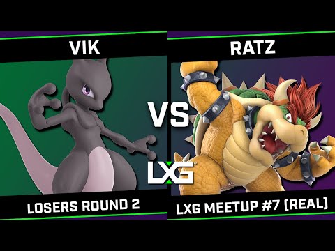 Vik (Mewtwo) vs Ratz (Bowser) - lxg meetup #7 (real)