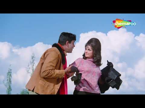 Kahan Chal Diye - Jhuk Gaya Aasman - Rajendra Kumar - Saira Banu- Rafi - Romantic Hindi Song