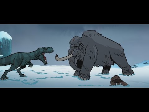 Genndy Tartakovsky's Primal | Spear and Fang vs. Elder Woolly Mammoth