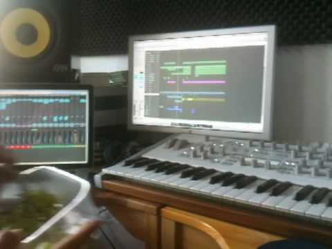 Baramuda & Deex in the studio